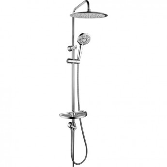 Душевой гарнитур LEMARK LM8802C с лейкой "Тропический дождь" Душевой гарнитур LEMARK LM8802C с лейкой "Тропический дождь"