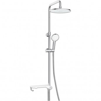 Душевой гарнитур LEMARK LM8810C с лейкой "Тропический дождь" Душевой гарнитур LEMARK LM8810C с лейкой "Тропический дождь"