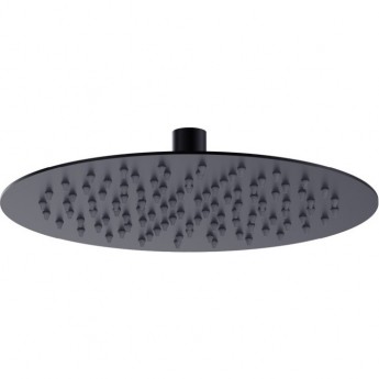 Лейка душевая LEMARK LM9481BL верхняя, круглая, Ø250 мм, нержавеющая сталь (черный) Лейка душевая LEMARK LM9481BL верхняя, круглая, Ø250 мм, нержавеющая сталь (черный)