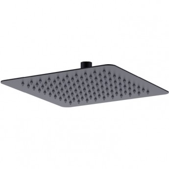 Лейка душевая LEMARK LM9487BL верхняя, квадратная, 250х250 мм, нержавеющая сталь (черный) Лейка душевая LEMARK LM9487BL верхняя, квадратная, 250х250 мм, нержавеющая сталь (черный)