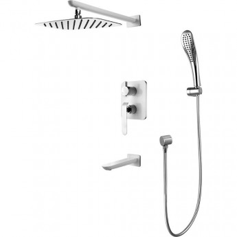 Смеситель LEMARK MELANGE LM4922CW для ванны и душа Смеситель LEMARK MELANGE LM4922CW для ванны и душа